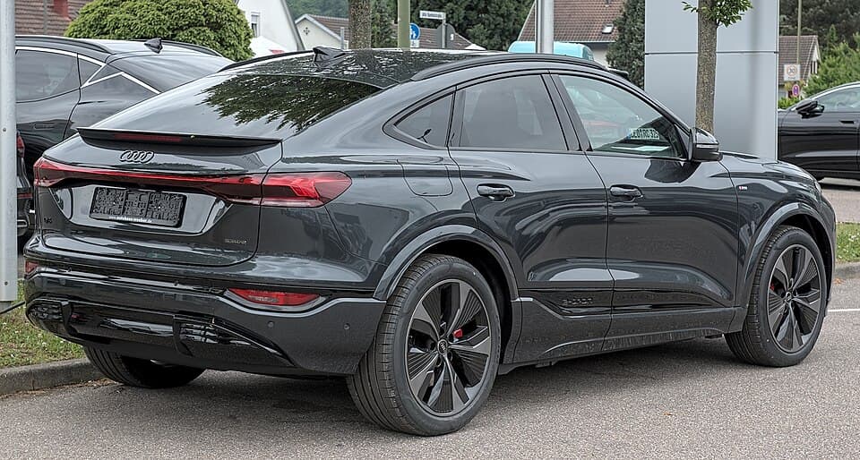 Foto van een Q6 e-tron