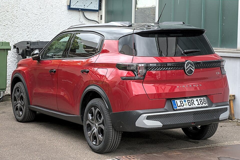 Foto van een ë-C3 Aircross