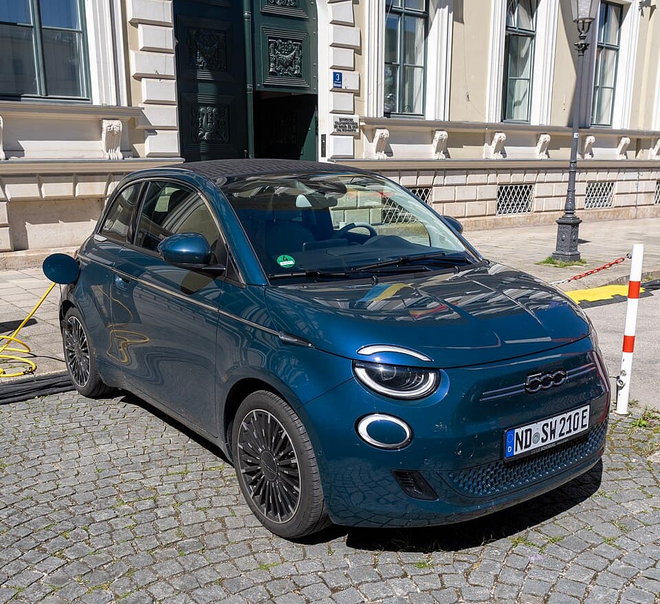 Foto van een 500e