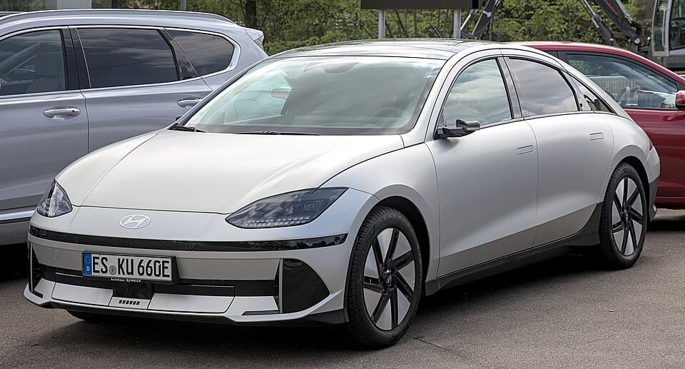 Foto van een IONIQ 6