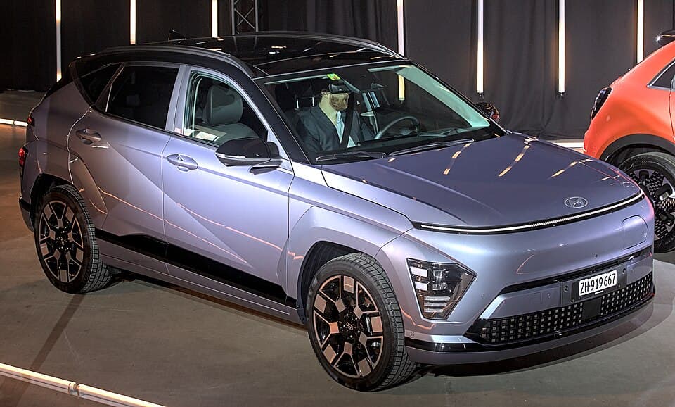Foto van een Kona Electric