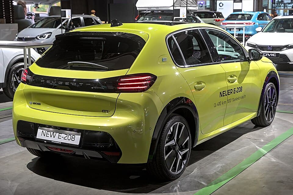 Foto van een e-208