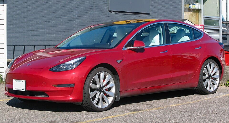 Foto van een Model 3